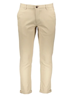 Jack & Jones Spodnie chino w kolorze beżowym rozmiar: W31/L32
