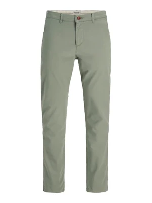 Jack & Jones Spodnie chino w kolorze zielonym rozmiar: W32/L34