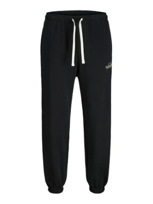 Jack&Jones Spodnie dresowe Kane Billy 12283257 Czarny Relaxed Fit