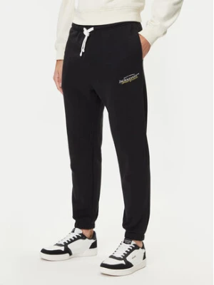 Jack & Jones Spodnie dresowe Kane Billy 12283257 Czarny Relaxed Fit