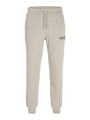 Jack & Jones Spodnie dresowe w kolorze beżowym rozmiar: XXL