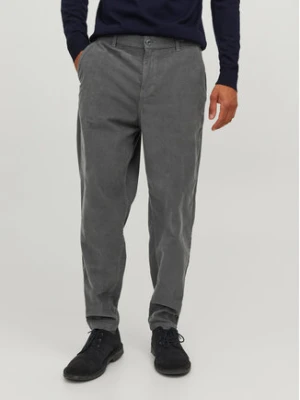 Jack&Jones Spodnie materiałowe 12237547 Szary Tapered Fit