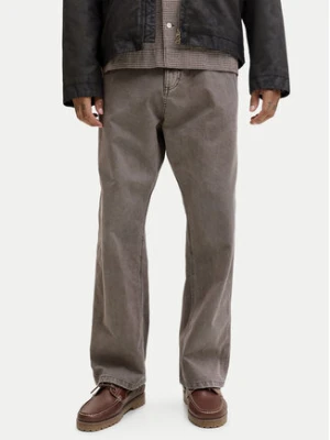 Jack & Jones Spodnie materiałowe Alex 12288528 Beżowy Baggy Fit