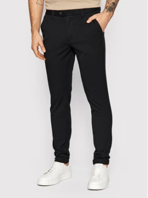 Jack&Jones Spodnie materiałowe Marco 12159954 Czarny Slim Fit