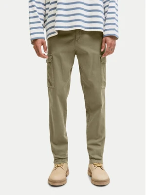 Jack & Jones Spodnie materiałowe Stace Arthur 12282388 Khaki Regular Fit