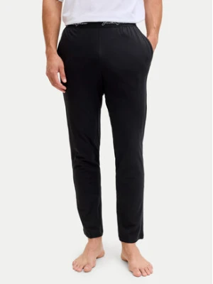 Jack & Jones Spodnie piżamowe Clyde 12291501 Czarny Regular Fit