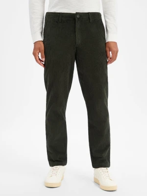 Jack & Jones spodnie z sztruksu Mężczyźni Bawełna zielony
