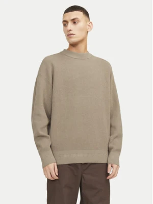 Jack & Jones Sweter 12260041 Beżowy Relaxed Fit