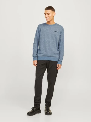 Jack & Jones Sweter "Brad" w kolorze niebieskim rozmiar: L