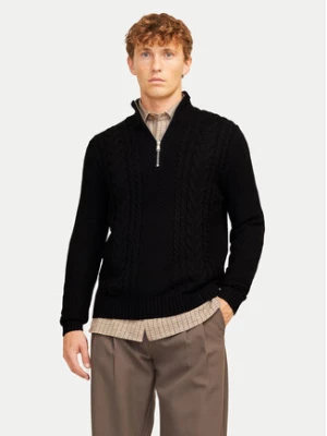 Jack&Jones Sweter Craig 12260826 Czarny Regular Fit