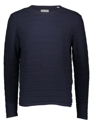 Jack & Jones Sweter "Duke" w kolorze granatowym rozmiar: L
