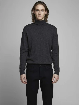 Jack & Jones Sweter "Emil" w kolorze antracytowym rozmiar: L