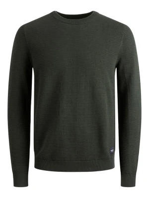 Jack & Jones Sweter "Emil" w kolorze ciemnoszarym rozmiar: XL