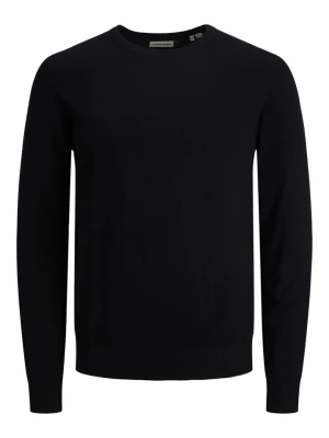 Jack & Jones Sweter "Emil" w kolorze czarnym rozmiar: L