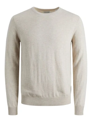 Jack & Jones Sweter "Emil" w kolorze kremowym rozmiar: XL