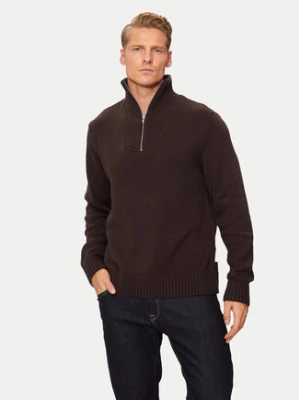 Jack&Jones Sweter Frederiksberg 12262055 Brązowy Loose Fit