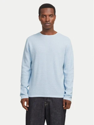 Jack & Jones Sweter George 12268279 Błękitny Regular Fit Niebieski jasny
