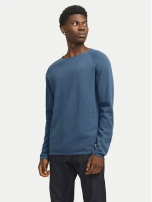 Jack&Jones Sweter Hill 12157321 Niebieski Regular Fit