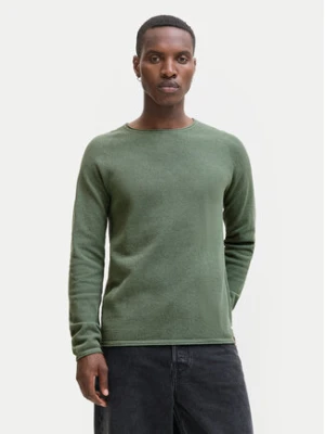 Jack&Jones Sweter Hill 12157321 Zielony Regular Fit