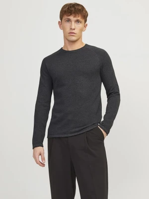 Jack & Jones Sweter "Hill" w kolorze antracytowym rozmiar: S