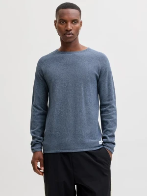 Jack & Jones Sweter "Hill" w kolorze granatowym rozmiar: L