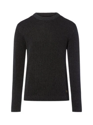Jack & Jones Sweter - JJEdover Mężczyźni szary|czarny marmurkowy,