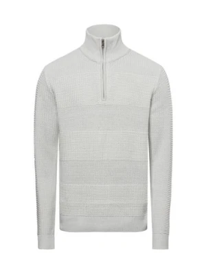 Zdjęcie produktu Jack & Jones Sweter - JJHugo Mężczyźni Sztuczne włókno beżowy|szary