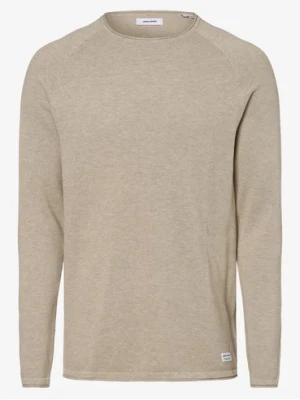 Zdjęcie produktu Jack & Jones Sweter Mężczyźni Bawełna beżowy