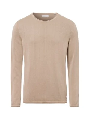 Zdjęcie produktu Jack & Jones Sweter Mężczyźni Bawełna beżowy