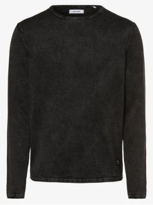 Jack & Jones Sweter Mężczyźni Bawełna szary