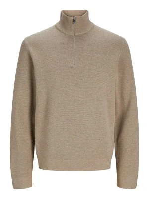 Jack & Jones Sweter "Milano" w kolorze beżowym rozmiar: XL