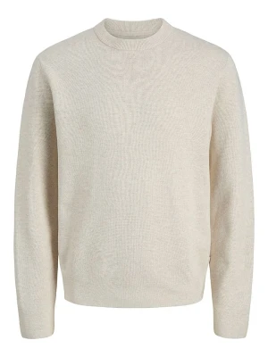 Jack & Jones Sweter "Milano" w kolorze kremowym rozmiar: XL