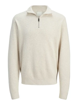 Jack & Jones Sweter "Milano" w kolorze kremowym rozmiar: XL