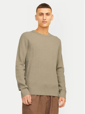 Jack & Jones Sweter Perfect 12257771 Beżowy Regular Fit