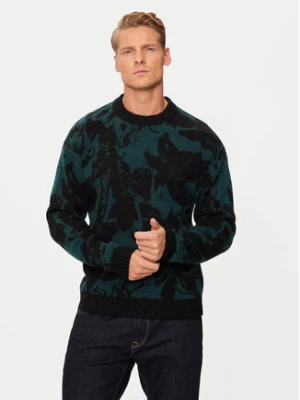 Jack&Jones Sweter Rollie 12215468 Zielony Relaxed Fit