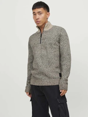 Jack & Jones Sweter "Space" w kolorze czarnym rozmiar: M