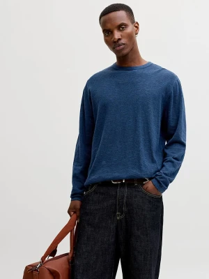 Jack & Jones Sweter "Summer" w kolorze niebieskim rozmiar: L