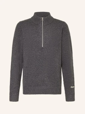 Jack&Jones Sweter Typu Troyer Jornorrebro grau