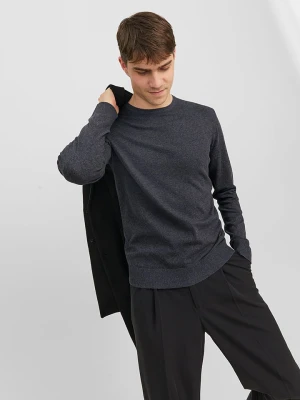 Jack & Jones Sweter w kolorze antracytowym rozmiar: S