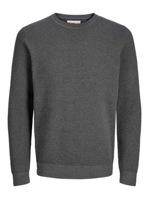 Jack & Jones Sweter w kolorze antracytowym rozmiar: M