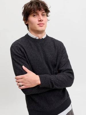 Jack & Jones Sweter w kolorze antracytowym rozmiar: L