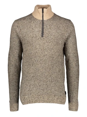 Jack & Jones Sweter w kolorze beżowo-czarnym rozmiar: S
