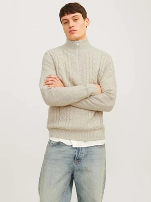 Jack & Jones Sweter w kolorze beżowym rozmiar: S