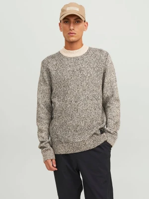 Jack & Jones Sweter w kolorze beżowym rozmiar: M
