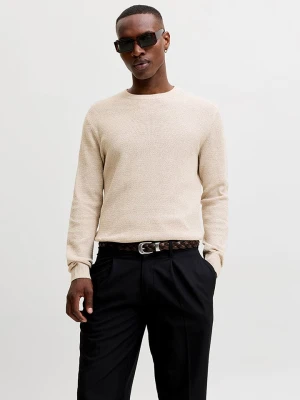 Jack & Jones Sweter w kolorze beżowym rozmiar: L