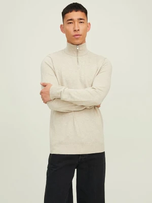 Jack & Jones Sweter w kolorze beżowym rozmiar: M