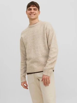 Jack & Jones Sweter w kolorze beżowym rozmiar: L