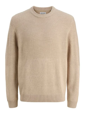 Jack & Jones Sweter w kolorze beżowym rozmiar: M