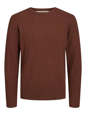 Jack & Jones Sweter w kolorze brązowym rozmiar: XXL