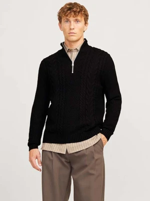 Jack & Jones Sweter w kolorze czarnym rozmiar: M